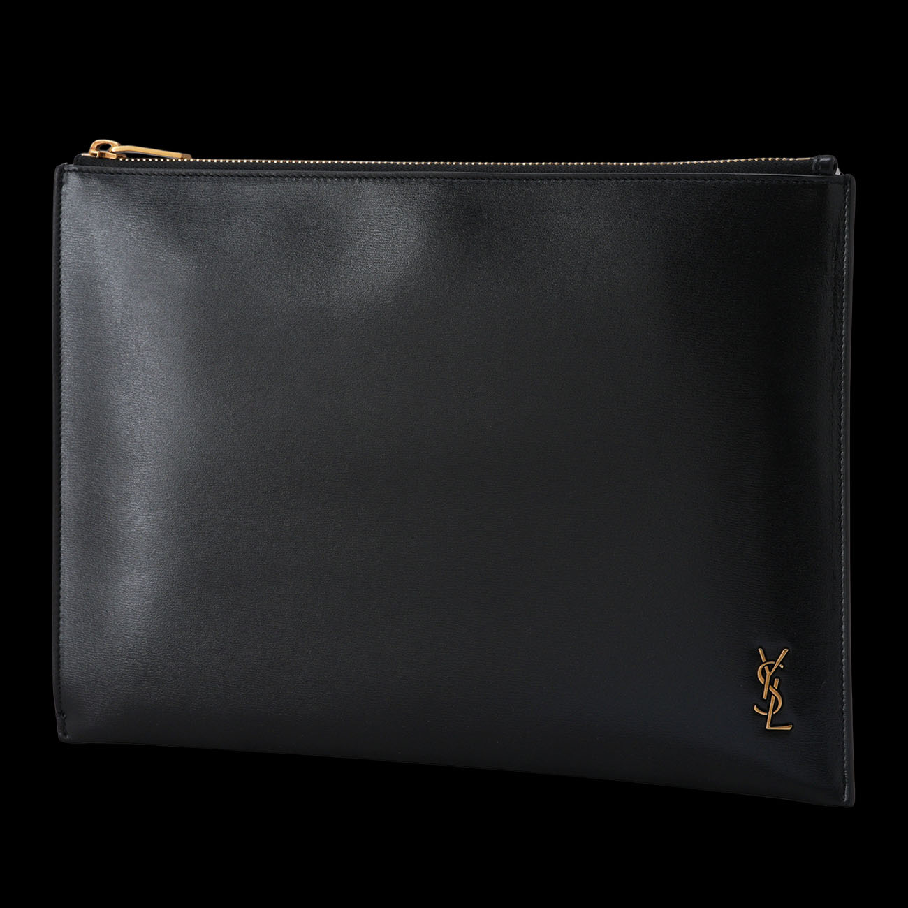 YVES SAINT LAURENT(USED)생로랑 607779 로고 클러치